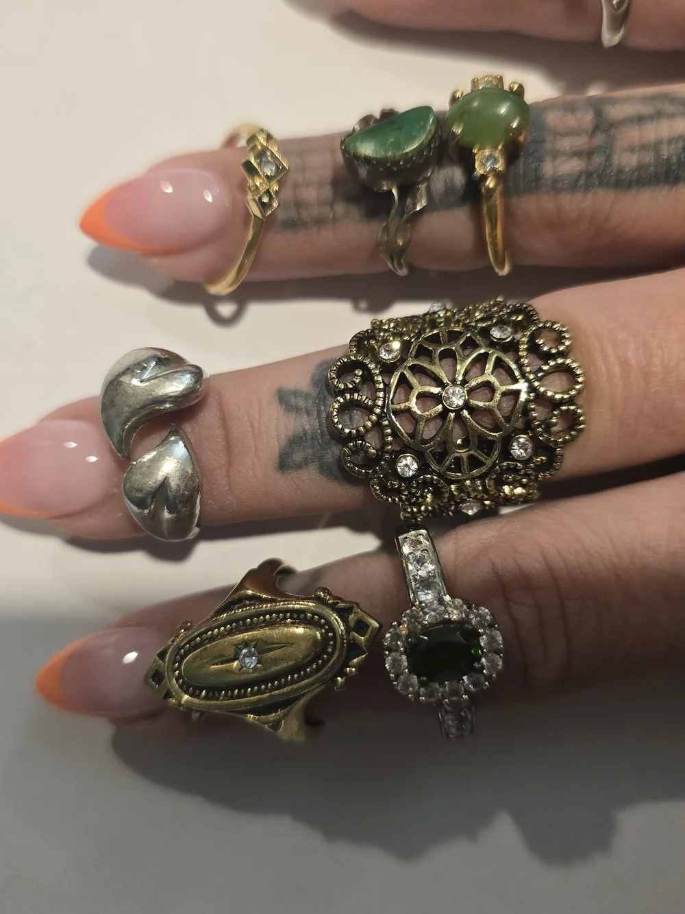 Vintage Ring Lot- Women Jewelry - Picture 3 of 8